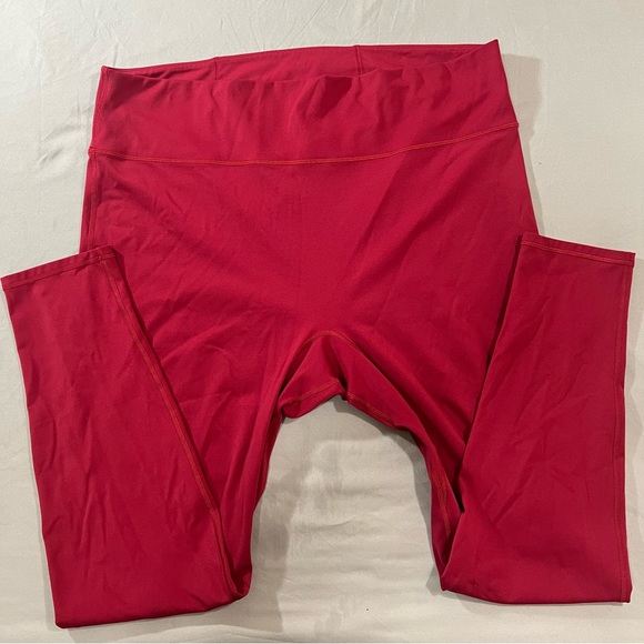 Fabletics Infinity Motion 365 High Waisted Leggings color cherry red Size 4X - Picture 9 of 16